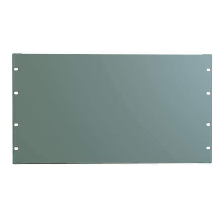 Hammond 6U FORMED STEEL RACK Panel PBFS19010GY2
